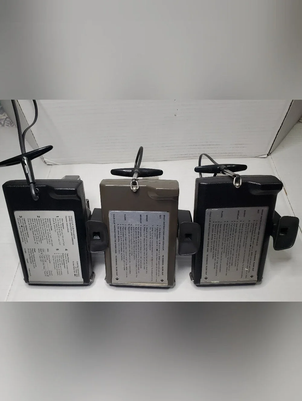 Vintage Polaroid Colorpack Cameras (Set of 3)